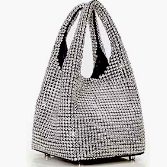 Handbags - NEW! Rhinestone bag!🤍